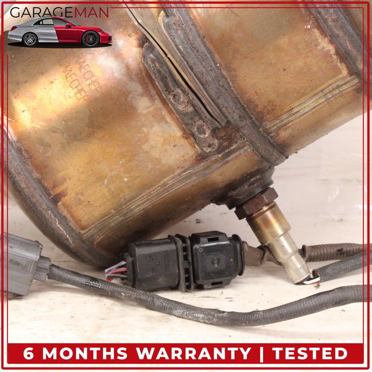 2015-2020 Mercedes W213 E300 C300 C350e Exhaust Downpipe 2054900156 OEM