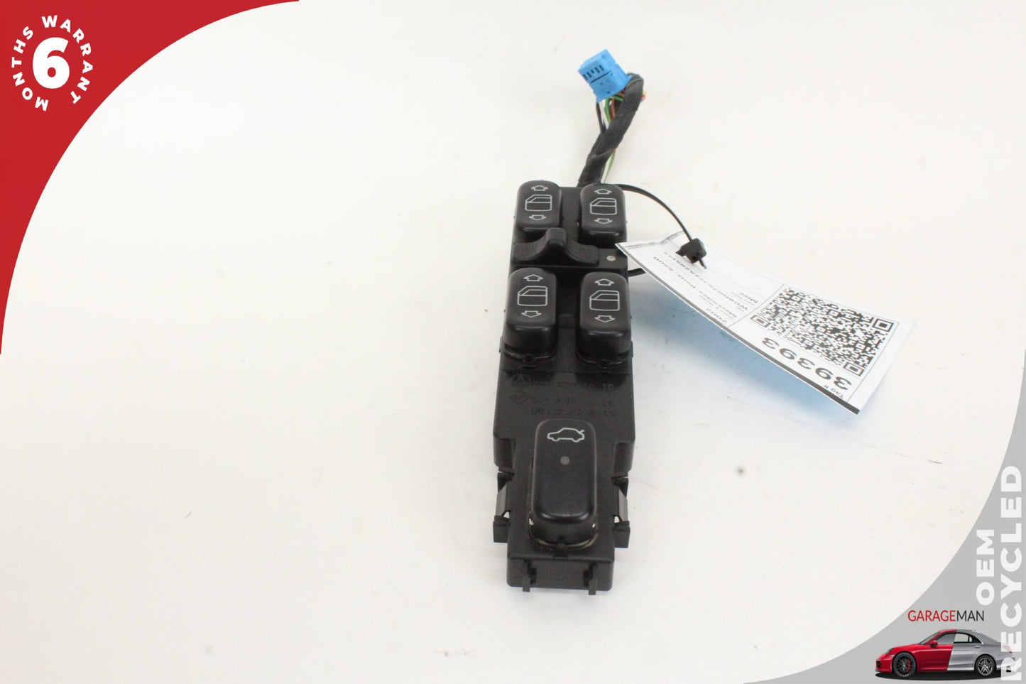 2000-2002 Mercedes W220 S500 Front Left Master Window Control Switch 2208201010