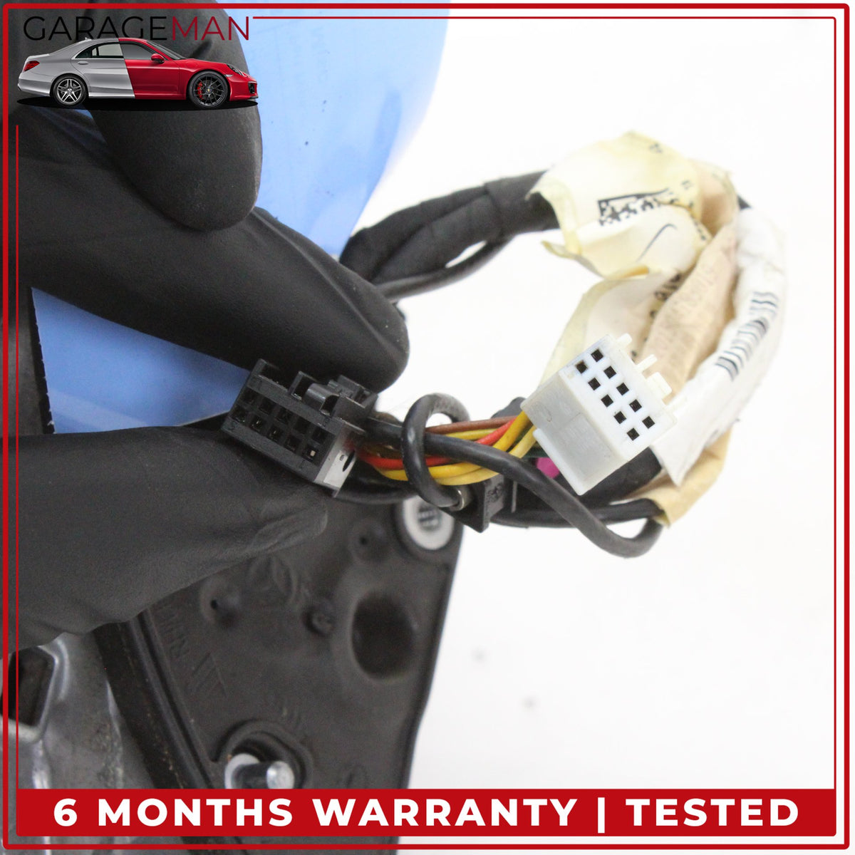 2015-2016 Mercedes W205 C300 Front Right Door Rear View Mirror w/ Blind Spot OEM