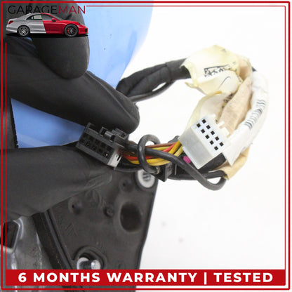 2015-2016 Mercedes W205 C300 Front Right Door Rear View Mirror w/ Blind Spot OEM