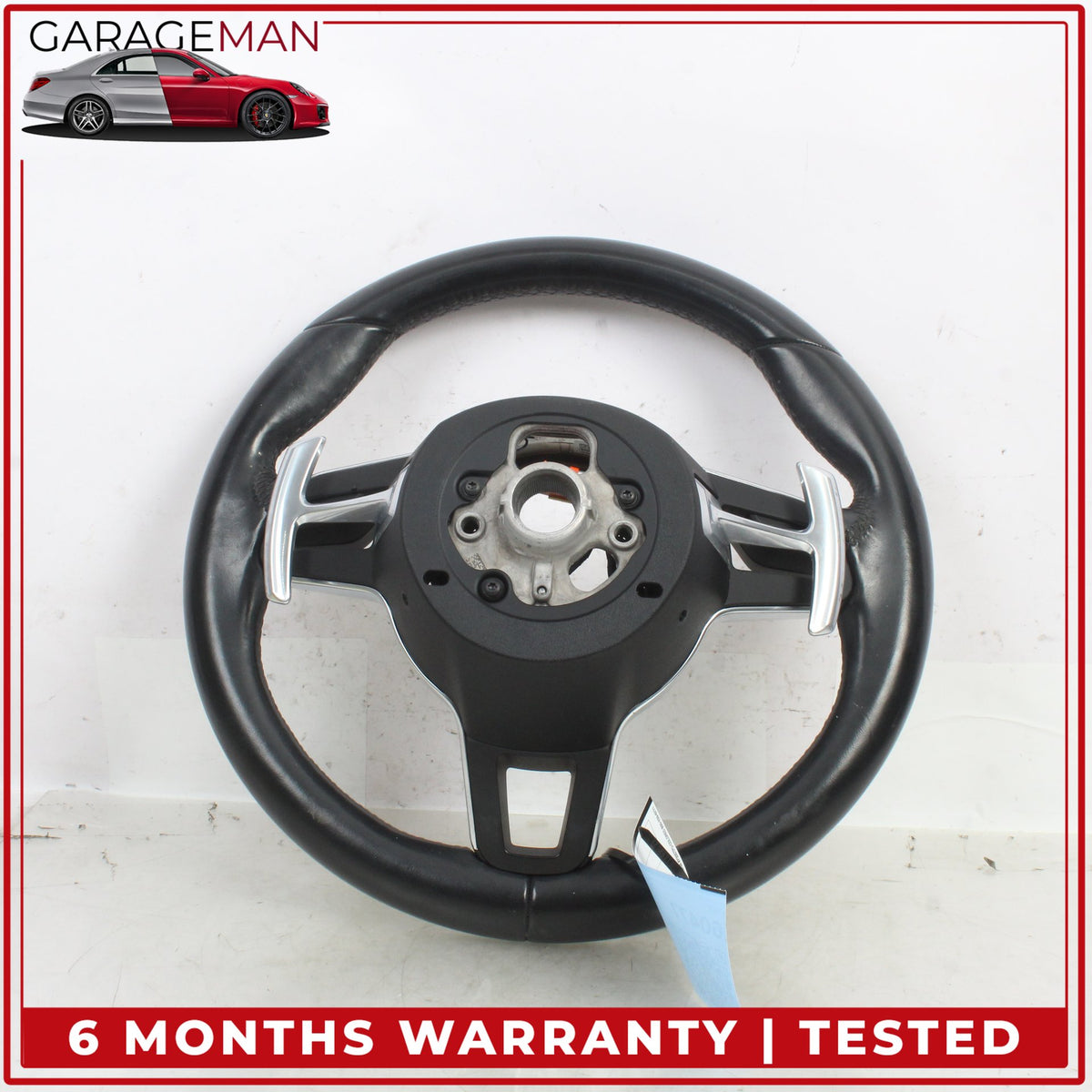 2015-2021 Porsche Cayenne 958 Macan 95B Steering Wheel w/ Paddle Shifters OEM