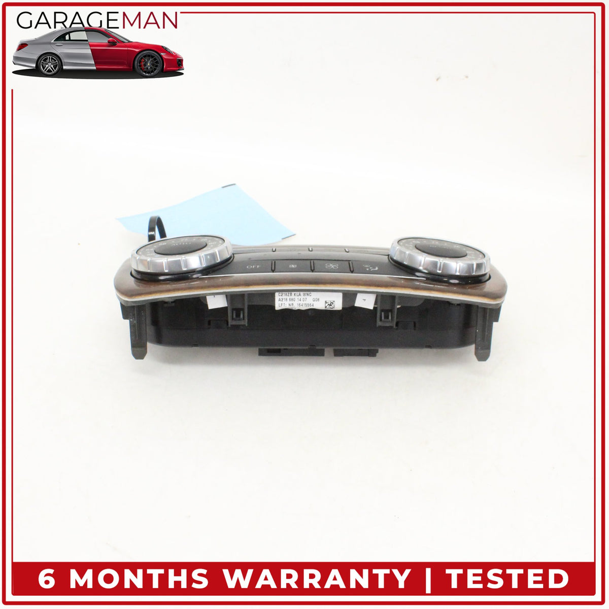 2012-2018 Mercedes W218 CLS550 C300 AC A/C Heater Climate Control 2049004003 OEM