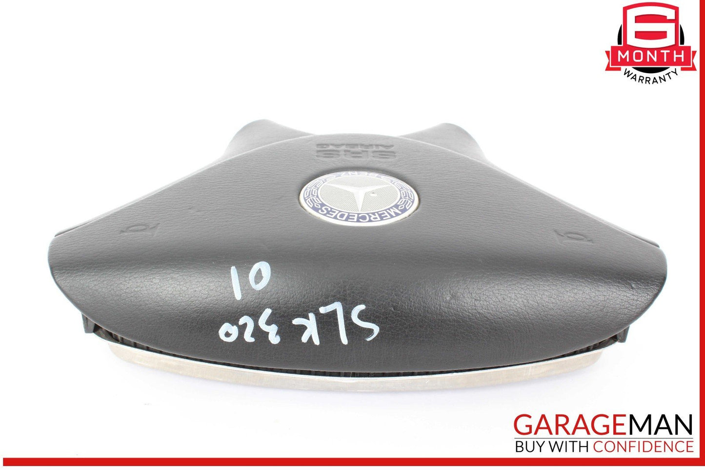 01-04 Mercedes R170 SLK230 SL500 Driver Steering Wheel Air Bag Airbag Black OEM