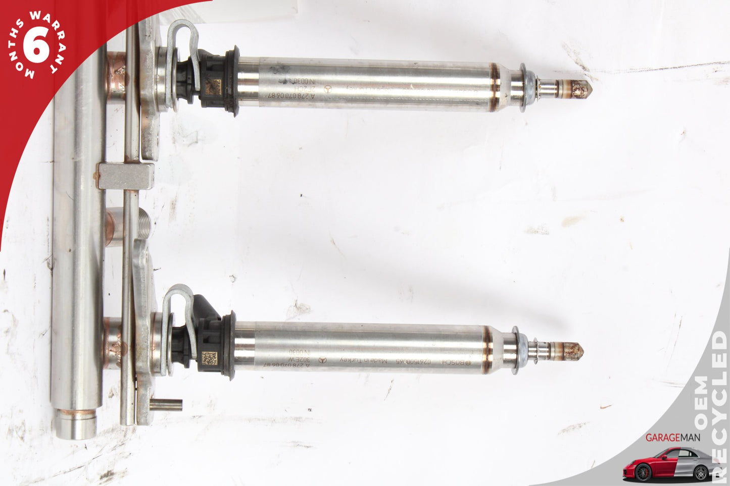 11-19 Mercedes-Benz CLS550 W218 Fuel Injection Rail Line Left Side 2780703495