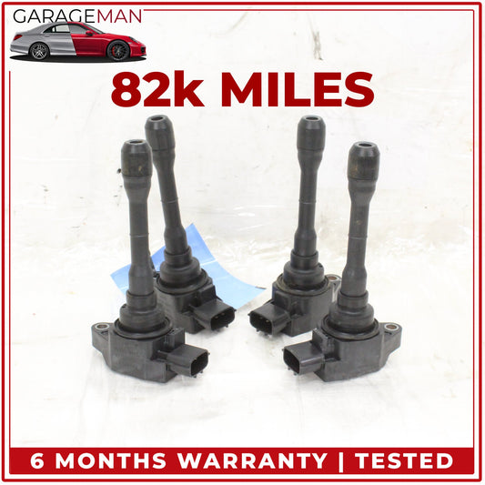 2016-2024 Infiniti Q50 Q60 3.0L Engine Ignition Coils Set of 4 224485CA0A OEM