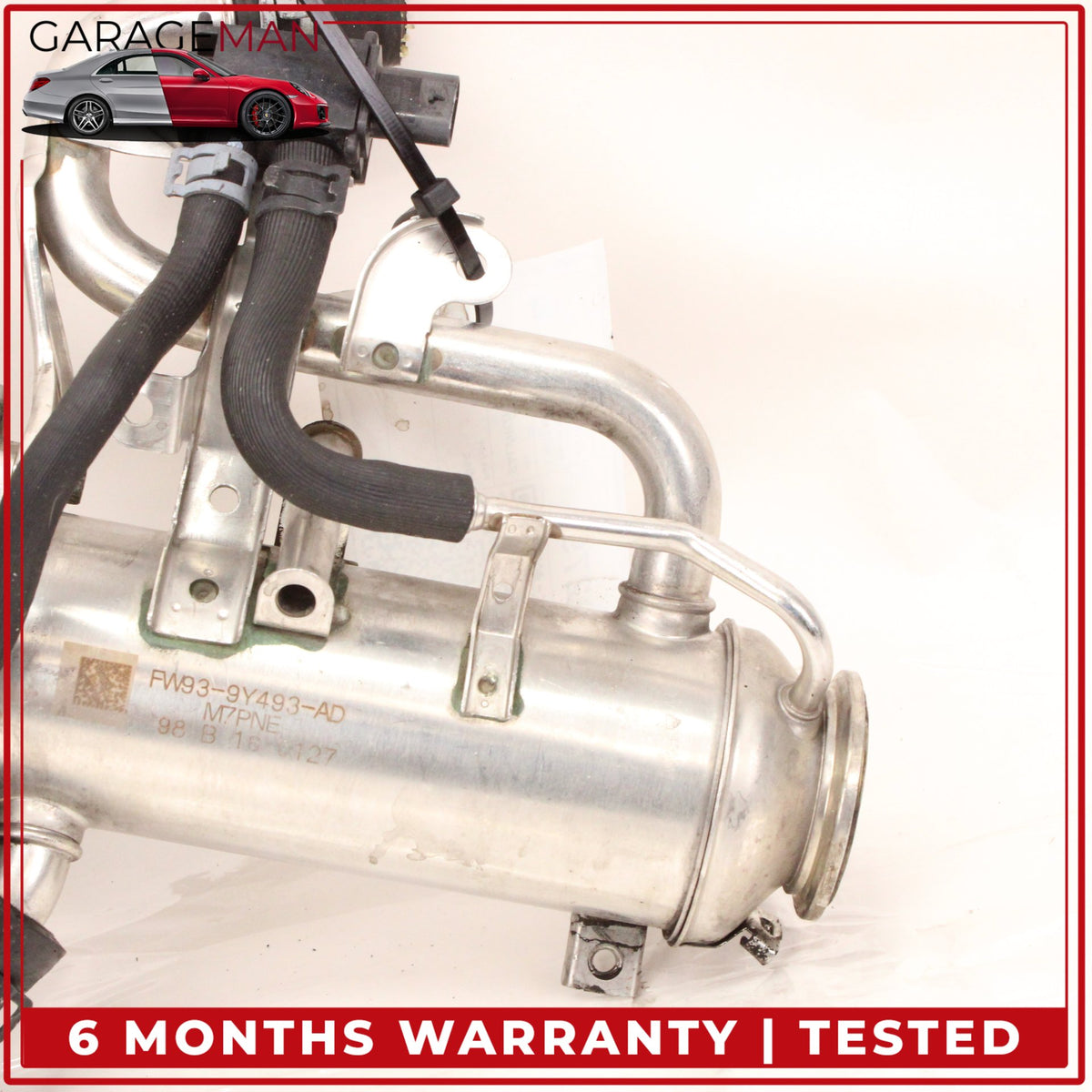 2016-2021 Range Rover Sport L494 EGR Exhaust Gas Recirculation Cooler Assy OEM