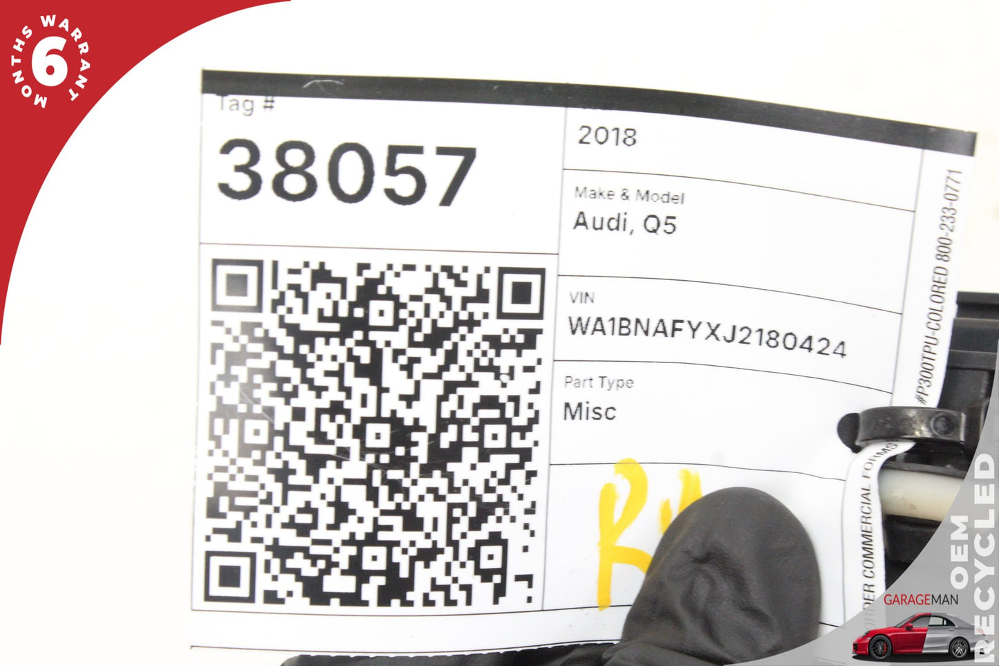 2018-2025 Audi Q5 Rear Left Driver Side Door Control Module Unit 4M1959795B OEM