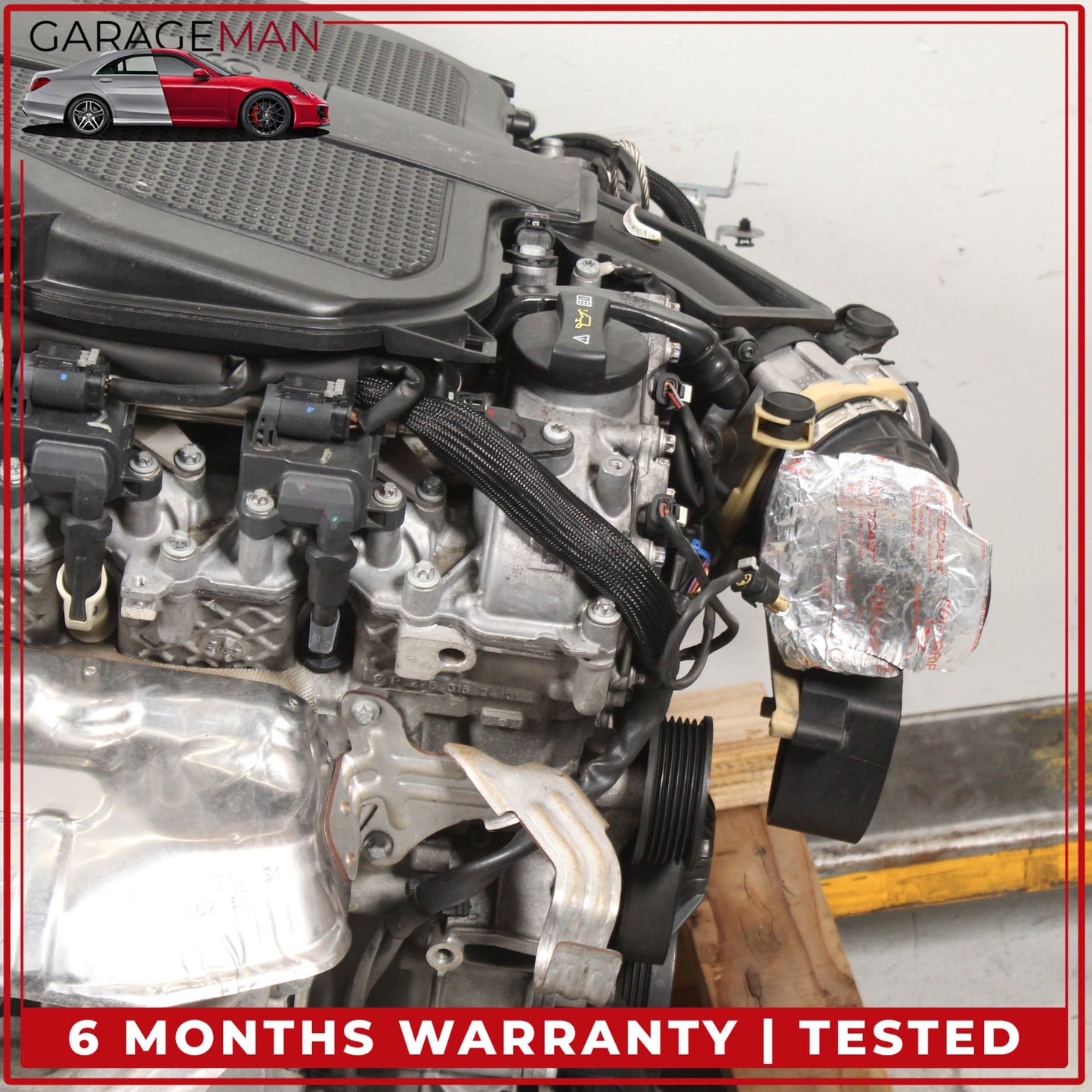 2012-2016 Mercedes W207 E350 M276 RWD Engine Motor Assembly 276.957 OEM 142k