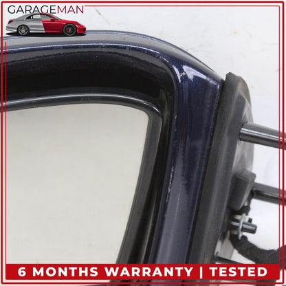 2007-2008 Mercedes X164 GL550 Front Left Side Door Rear View Mirror Blue OEM