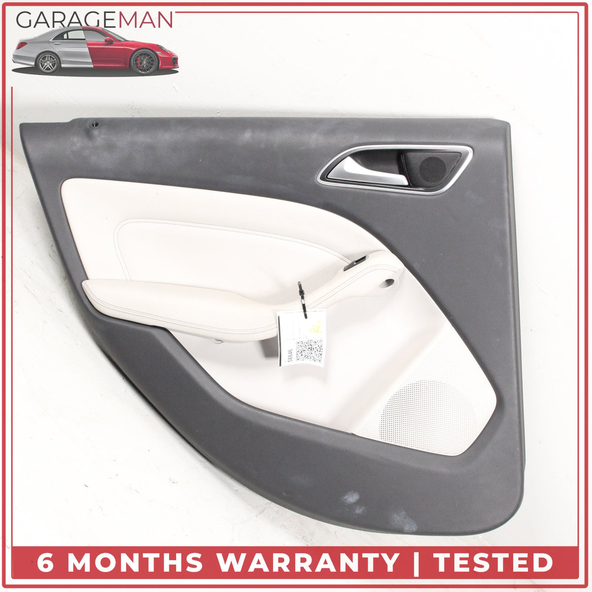 2014-2017 Mercedes W242 B Electric Drive Rear Left Side Door Trim Panel OEM