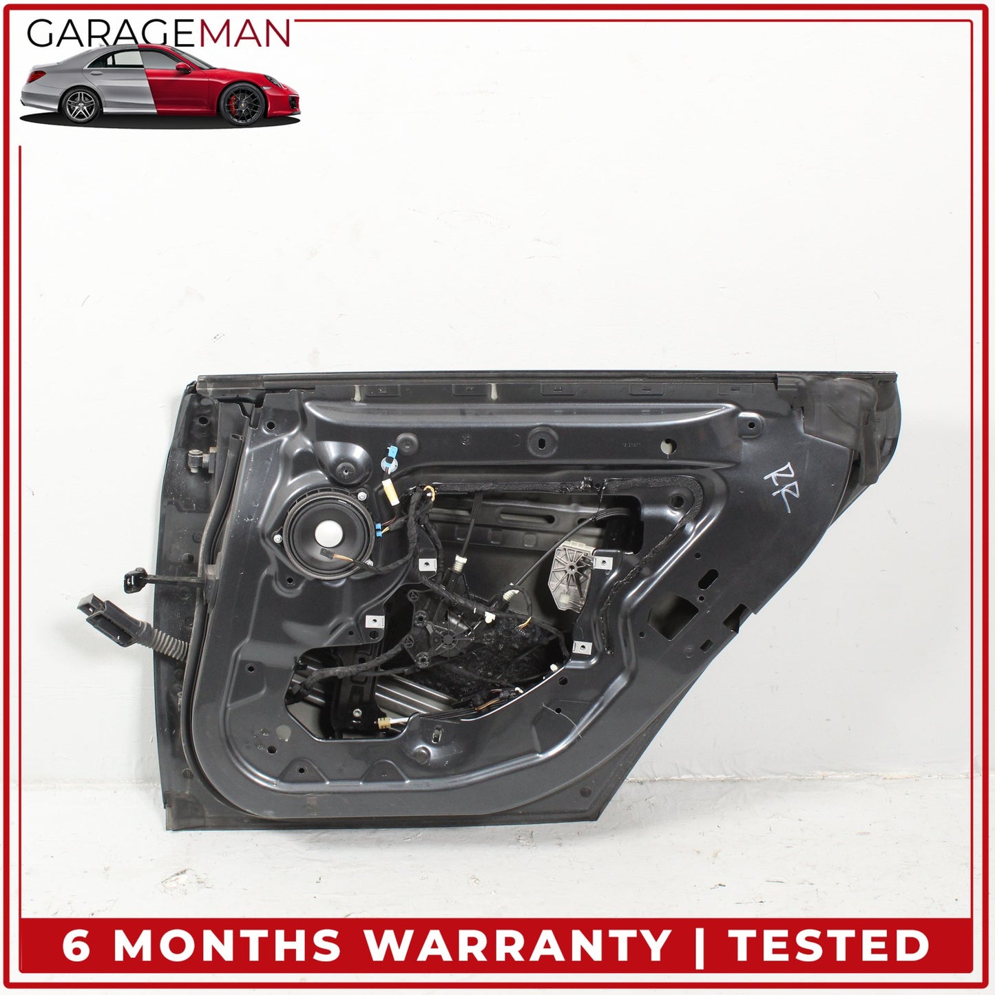 2015-2020 BMW 430i Gran Coupe Sedan Rear Right Side Door Shell Gray Metallic OEM
