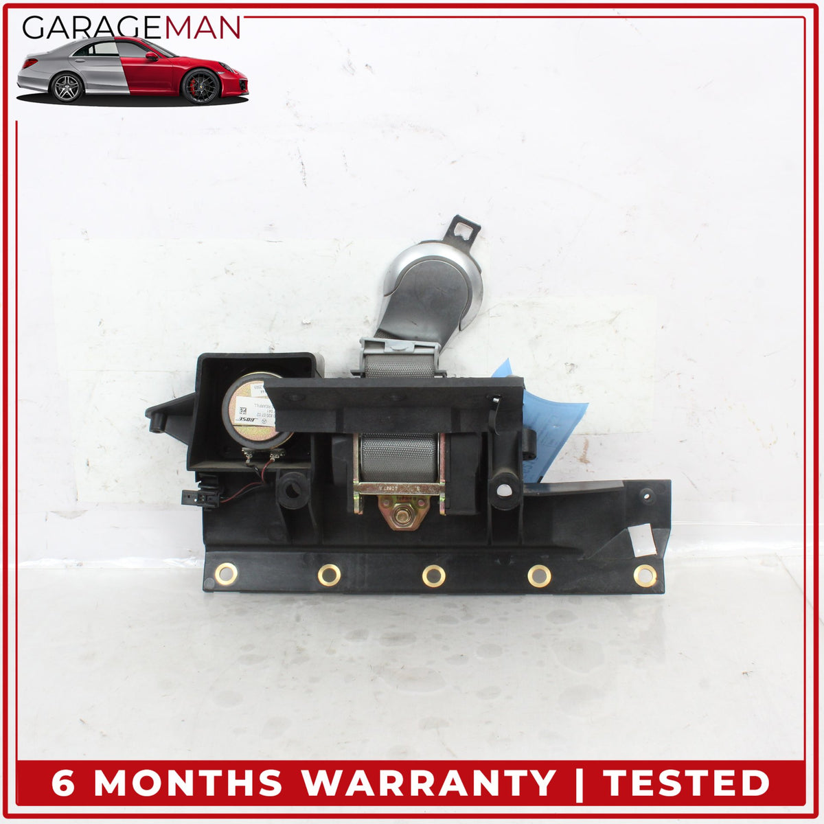2003-2008 Mercedes R230 SL500 Rear Right Seatbelt Retractor Luggage w/ Speaker