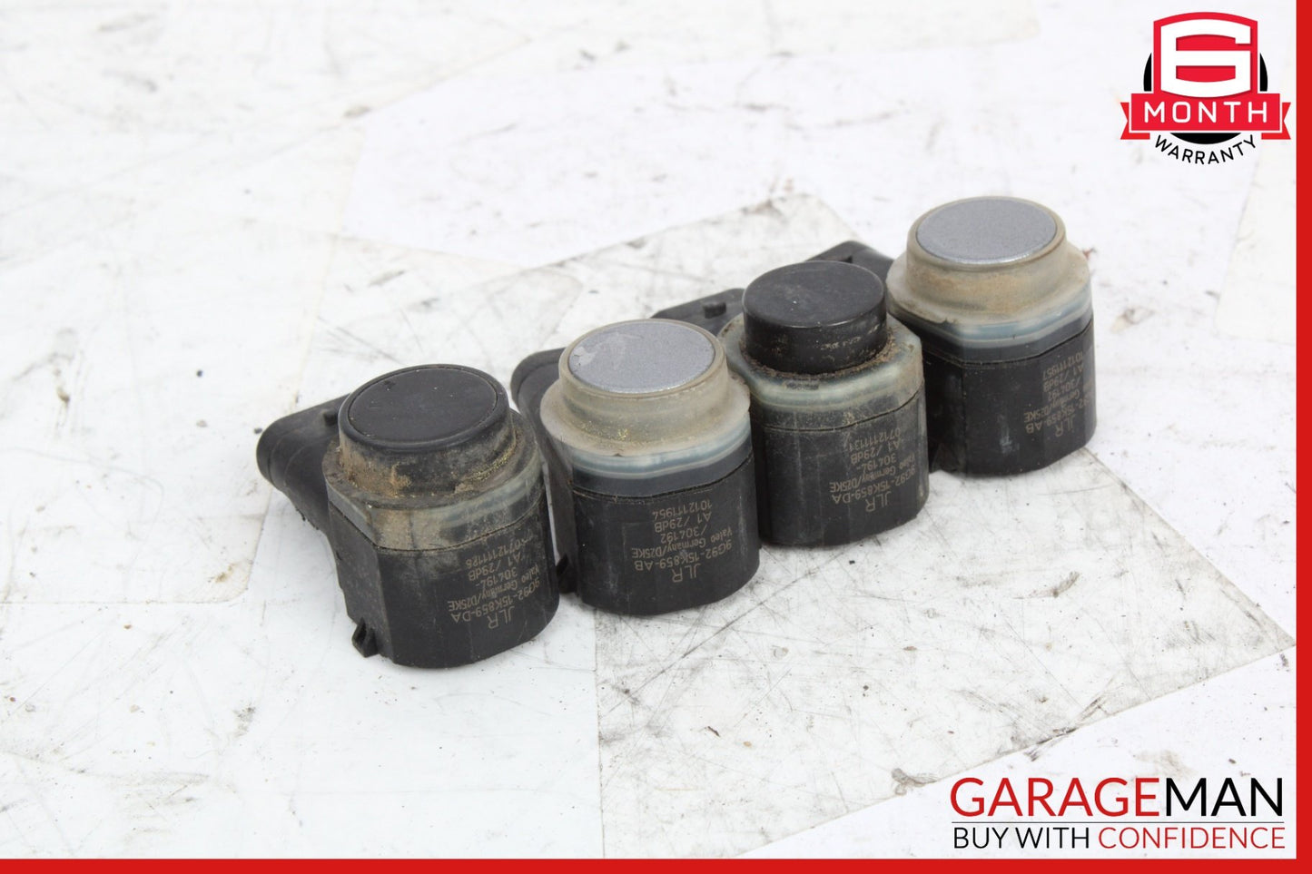 2010-2021 Land Rover LR4 SUV Front Parking Sensor Set Of 4 Pc 9G9215K859DA OEM