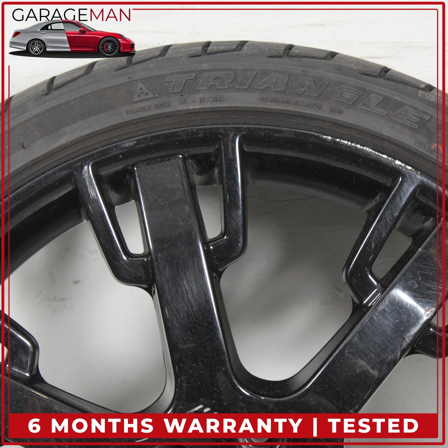 2008-2019 Maserati GranTurismo Front Wheel Rim w/ Tire 8.5JX20H2 ET52 238208 OEM