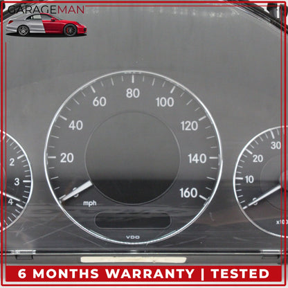 2003-2006 Mercedes-Benz E350 W211 Sedan Speedometer Instrument Cluster 2115407547 OEM
