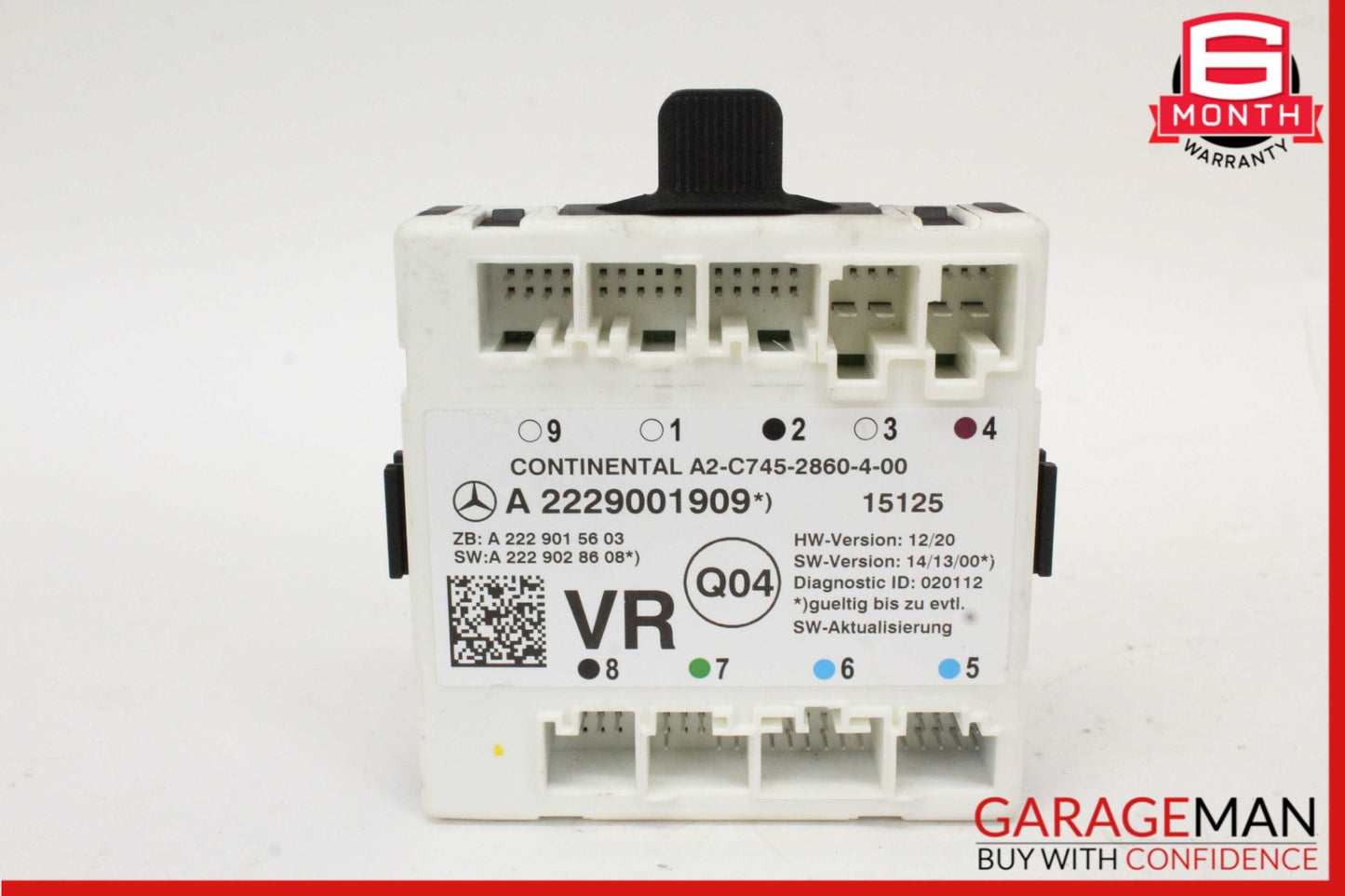 15-23 Mercedes W205 C300 Front Right Side Door Control Module Unit OEM