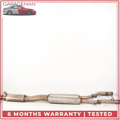 2013-2015 Jaguar XF X250 3.0L S/C RWD Intermediate Exhaust Muffler Dual Pipe OEM