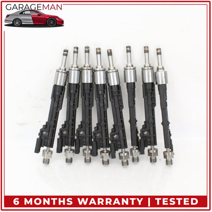 2014-2018 BMW X5 F15 AWD N63 Engine Fuel Injector Set of 8 8627842 OEM