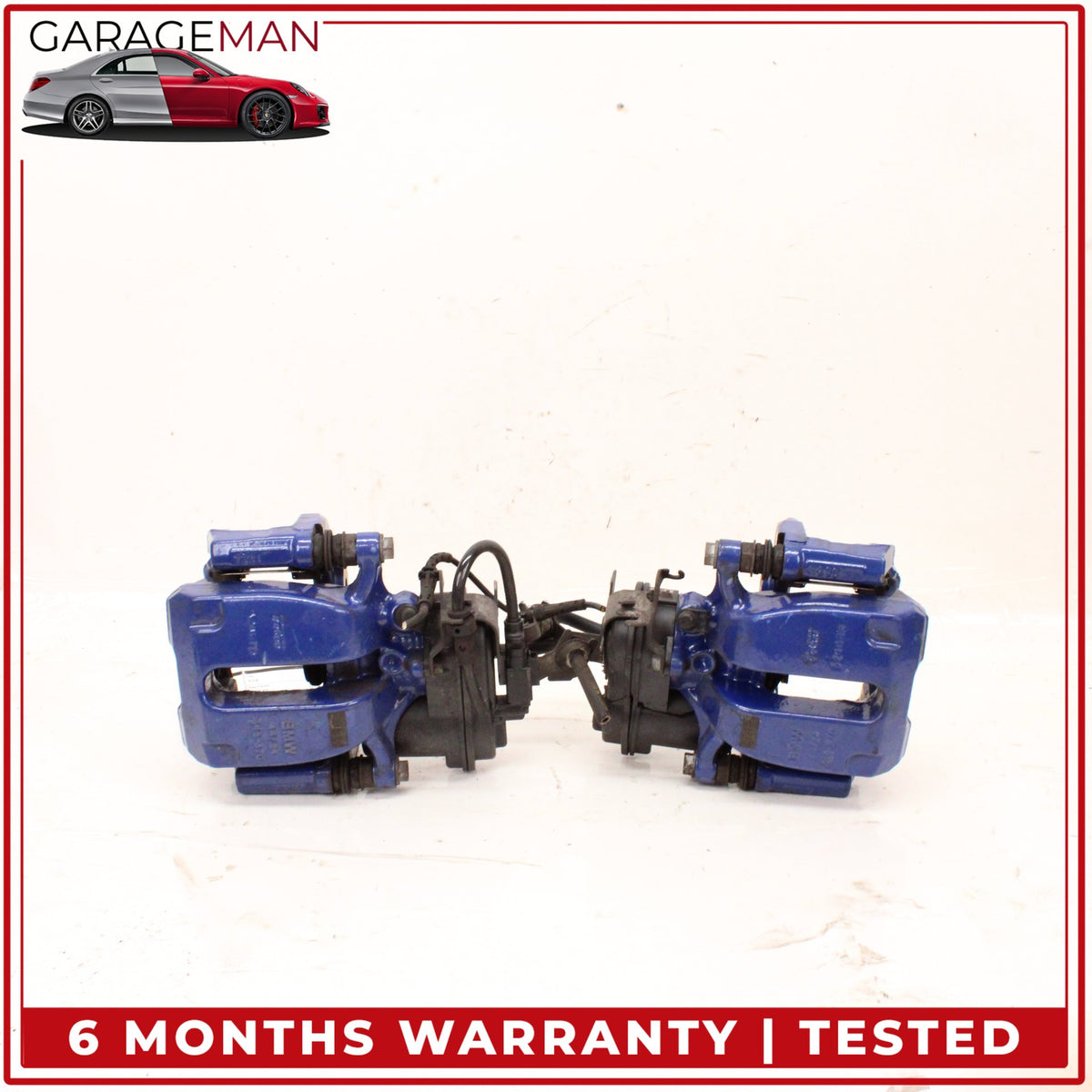 2018-2024 BMW X3 M40i G01 Rear Brake Calipers Blue (set of 2) OEM