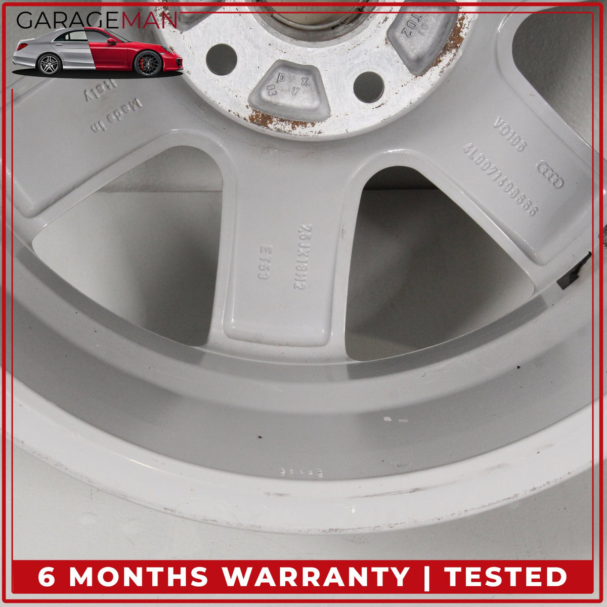 2007-2015 Audi Q7 4L Front or Rear Side Wheel Rim 7.5JX18H2 ET53 4L0071498 OEM