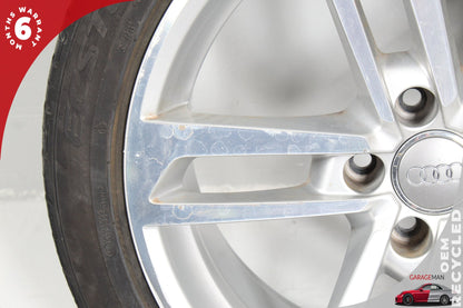 2016-2023 Audi TT Wheel Rim w/ Tire Twin 5 Spoke 8.5JX18H2 ET50 8S0601025E OEM