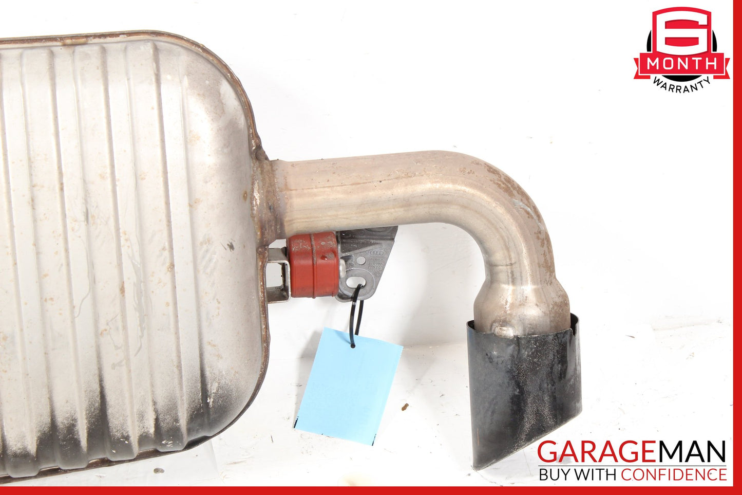 2011-2015 Audi 8J TT Quattro Dual Exhaust Muffler Tips Assembly 8J0253611S OEM