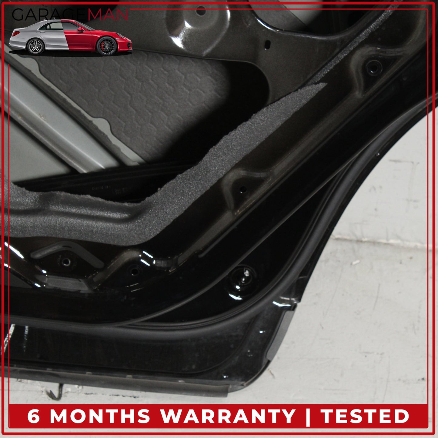 2011-2017 BMW X3 F25 SUV Rear Right Side Door Shell w/ Door Handle Black OEM