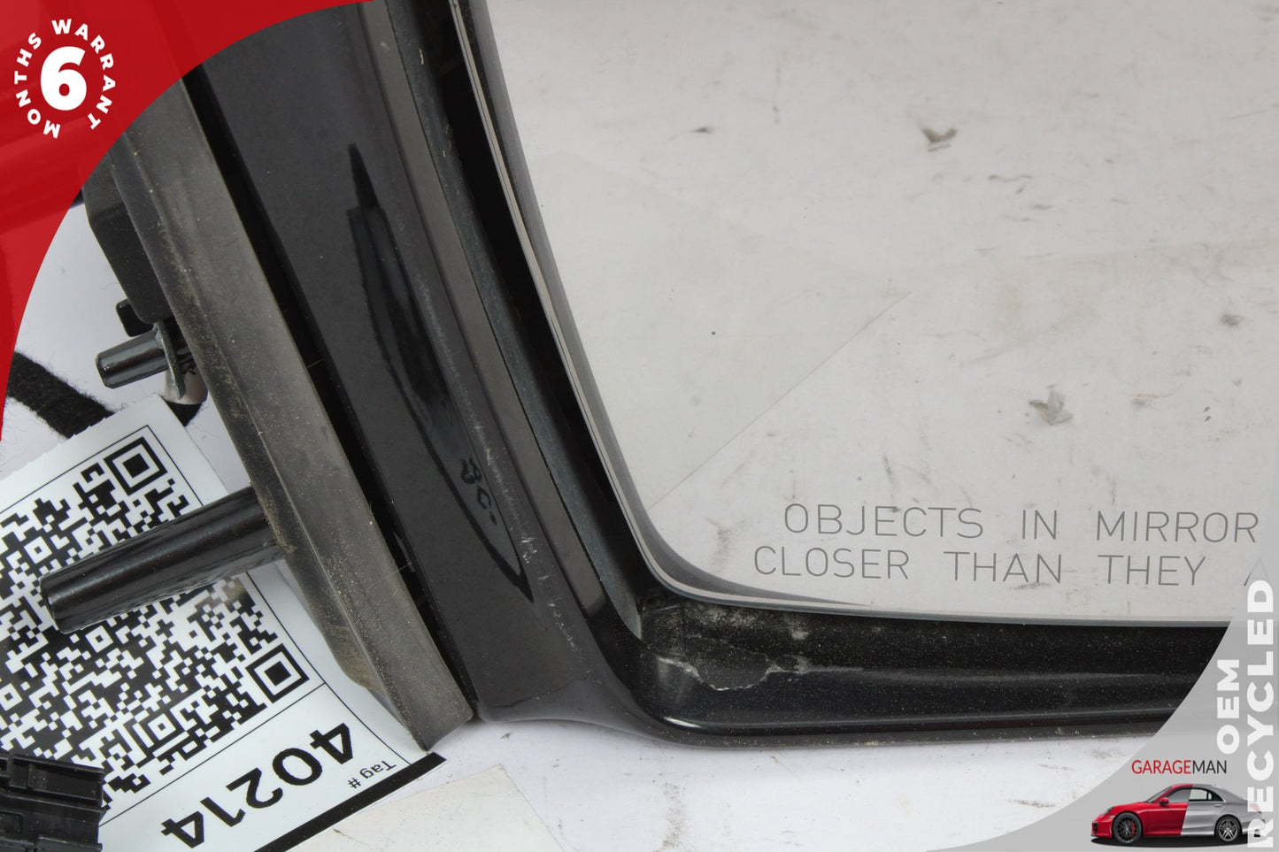 2006-2008 Mercedes W164 ML350 Front Right Side Door Rear View Mirror Black OEM