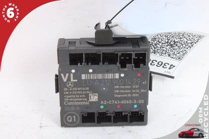 2008-2018 Mercedes-Benz E400 W207 Coupe Left Front Door Control Module 2129011405 OEM