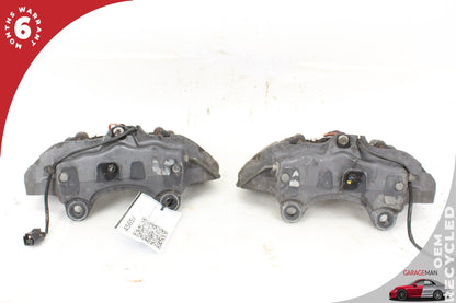 2004-2015 Audi Q7 VW Touareg Front Left and Right Side Brake Caliper Set OEM