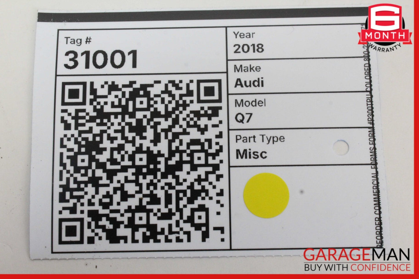 2017-2024 Audi Q7 SUV Rear 3rd Third Row Seat Memory Module 4M1959760G Genuine