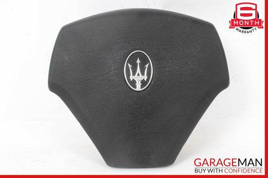 03-13 Maserati Quattroporte M139 Steering Wheel Airbag Black OEM