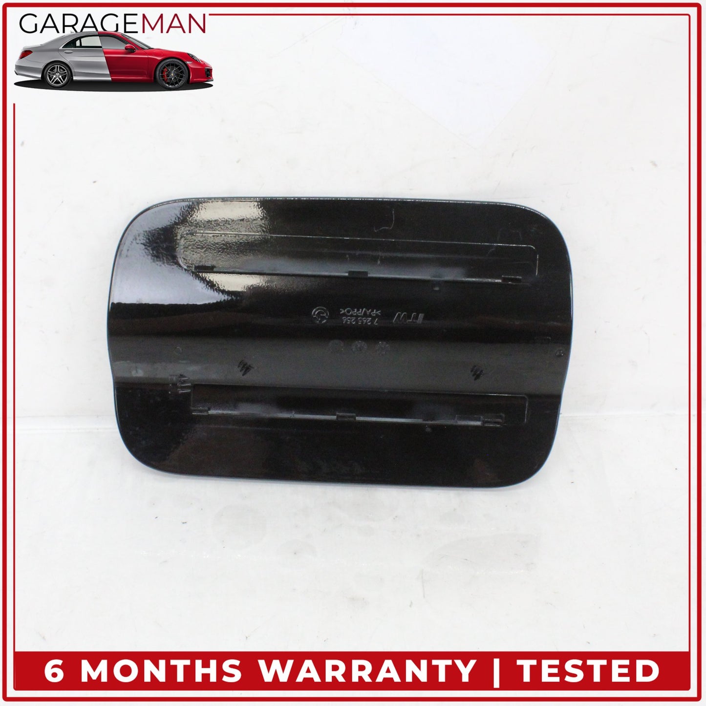 2011-2018 BMW X3 X4 F25 SUV Fuel Gas Tank Filler Lid Door Black 7265256 OEM