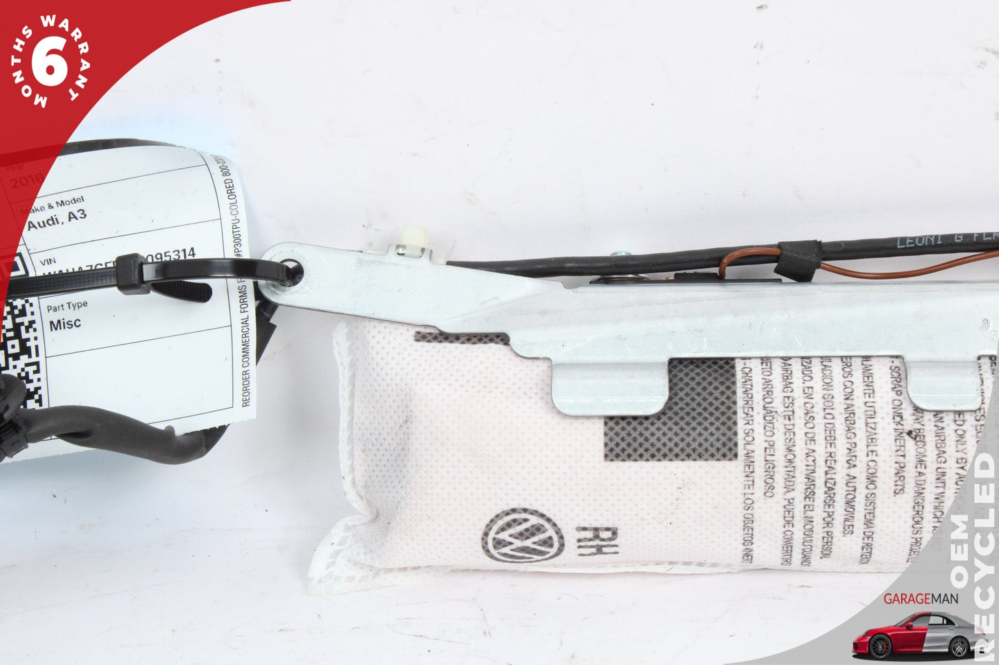 2015-2020 Audi A3 S3 / A3 Quattro Front Left Side Seat Airbag 8V5880241A OEM