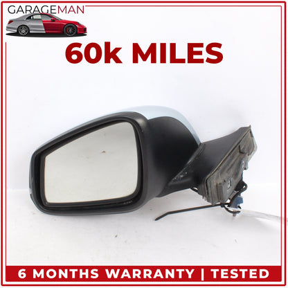 2014-2021 BMW i3 I01 Front Left Side Door Rear View Mirror Heated Silver OEM