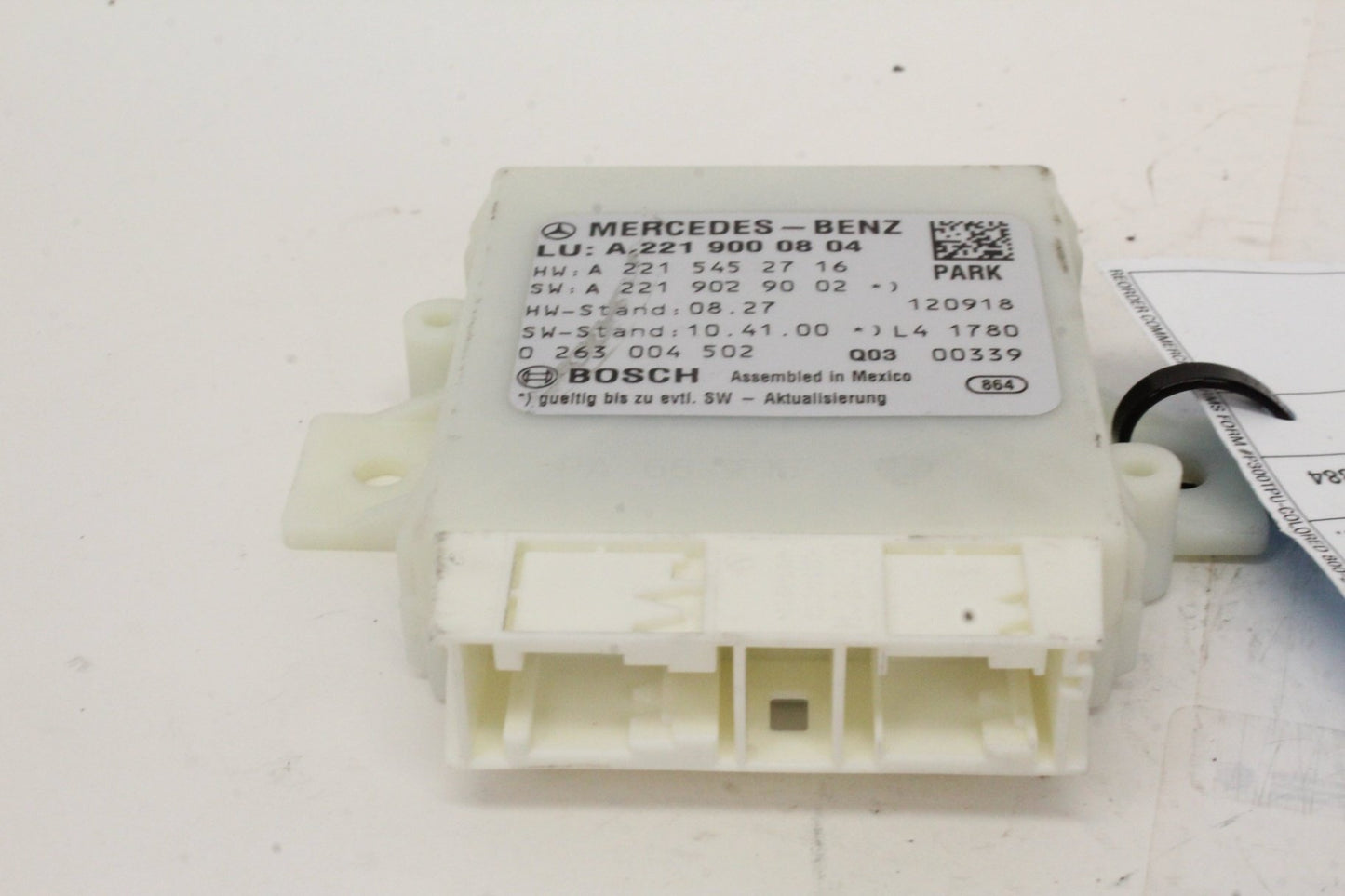 2013 Mercedes-Benz S550 W221 Park Assist Sensor 2219000804 Genuine OEM