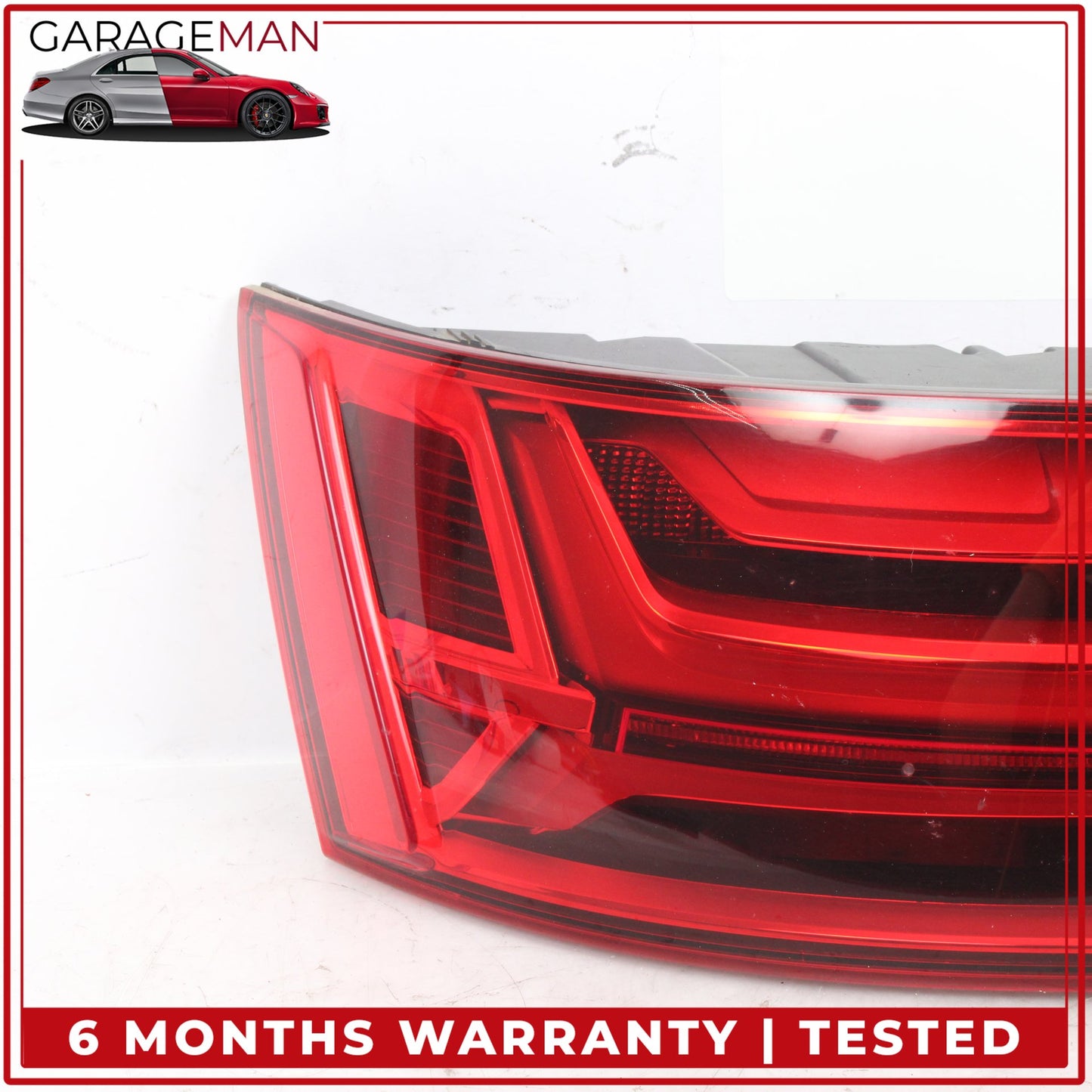 2017-2019 Audi Q7 Rear Left Driver Side LED Tail Light Lamp 4M0945093D OEM