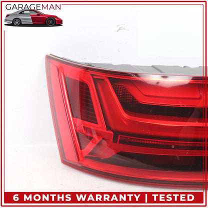 2017-2019 Audi Q7 Rear Left Driver Side LED Tail Light Lamp 4M0945093D OEM