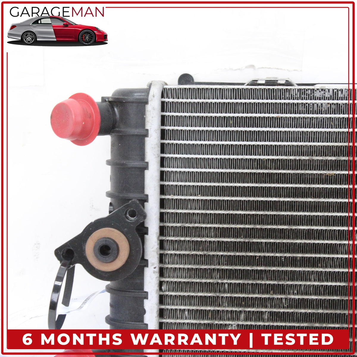 2017-2024 Audi Q7 Left Driver Side Auxiliary Secondary Radiator 4M0121212D OEM