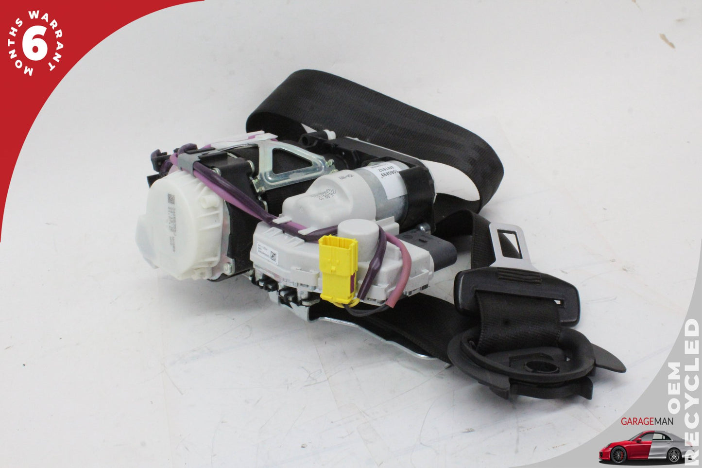2011-2018 Audi A8 S8 Front Left Side Seat Belt Retractor Black 4H0857705A OEM