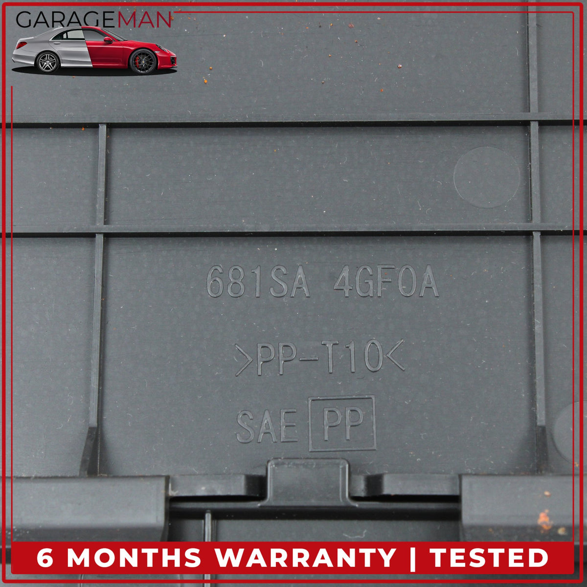 2014-2024 Infiniti Q50 V37 Glove Box Storage Compartment Black 681SA4GF0A OEM