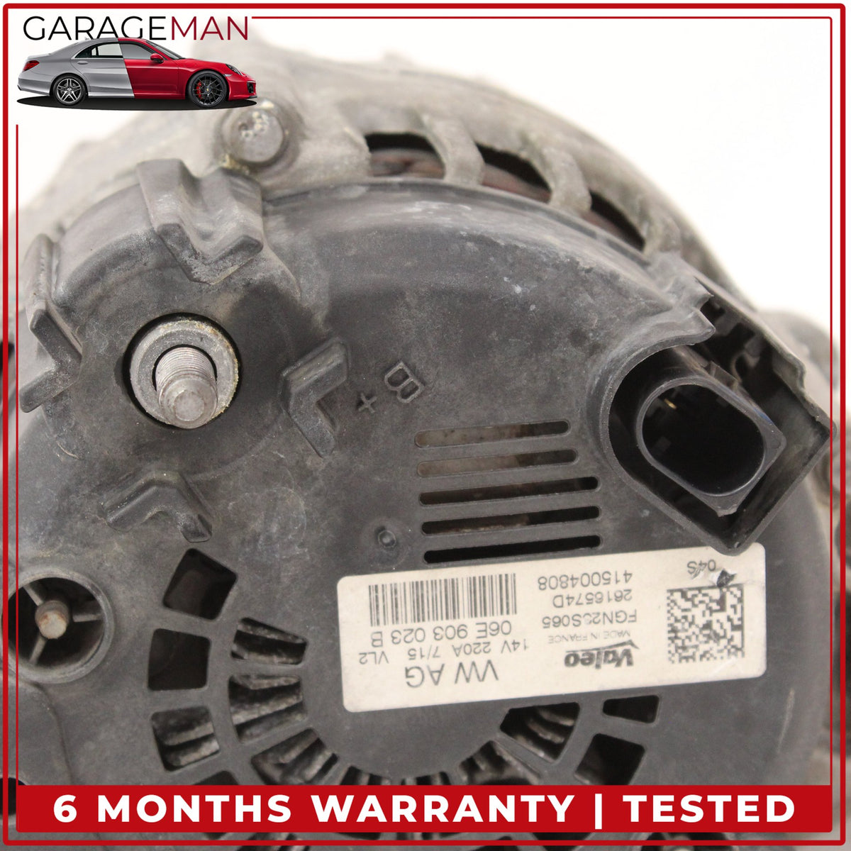 2013-2015 Audi Q7 4L 3.0L Alternator Generator 220A 14V 06E903023B OEM