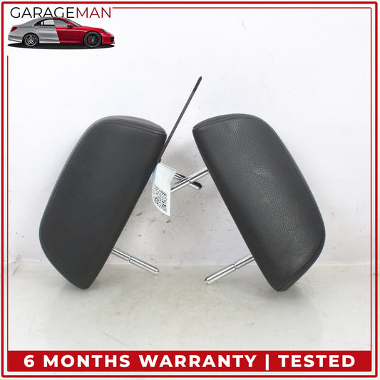 2004-2007 BMW 650i E64 RWD Rear Left & Right Headrest Set 7070423 OEM