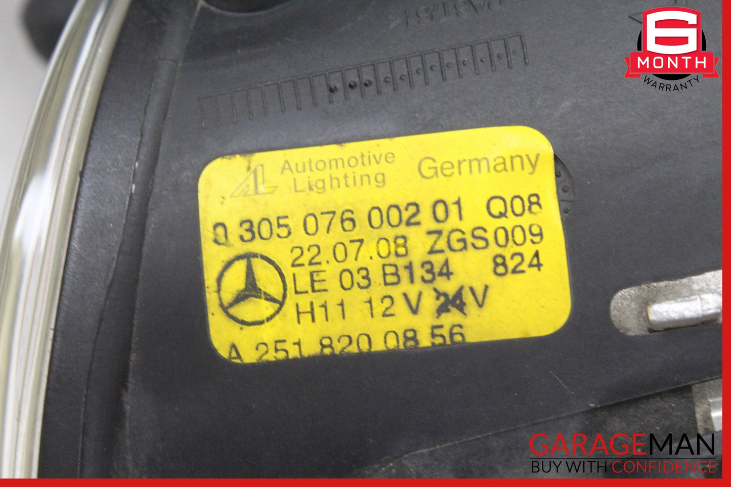 2006-2008 Mercedes W251 R350 R320 R500 Front Right Bumper Fog Light Lamp OEM