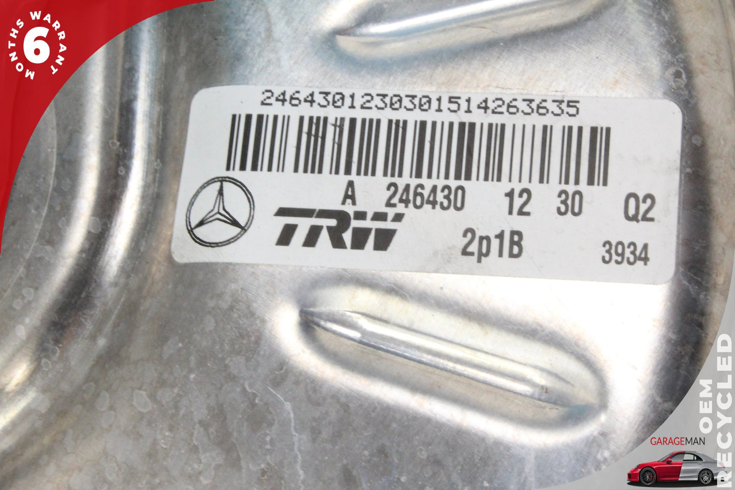 14-19 Mercedes-Benz CLA45 AMG W117 Power Brake Booster Master Cylinder 246430123