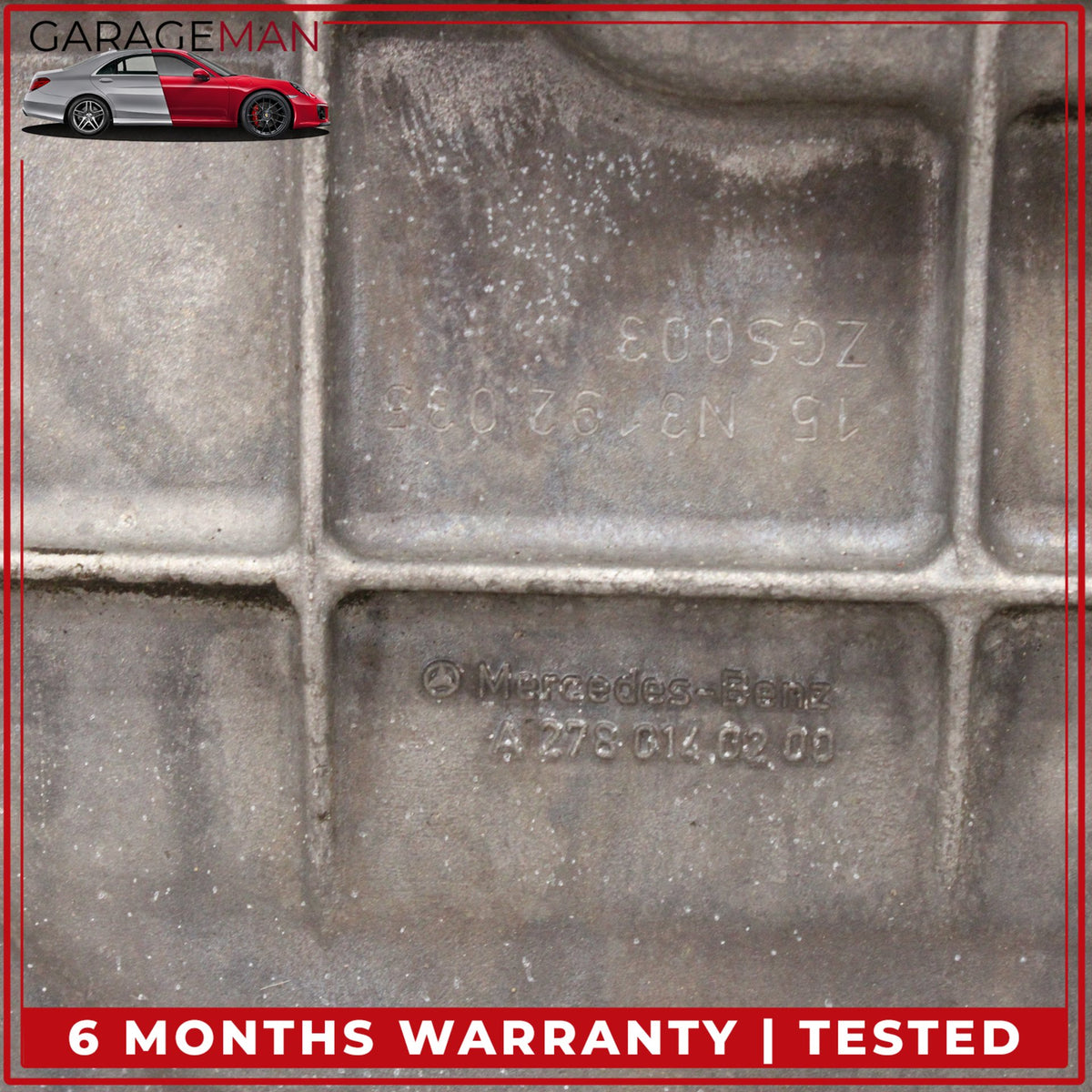 2011-2020 Mercedes C207 E550 SL550 GLS550 Upper Engine Oil Pan 2780140200 OEM