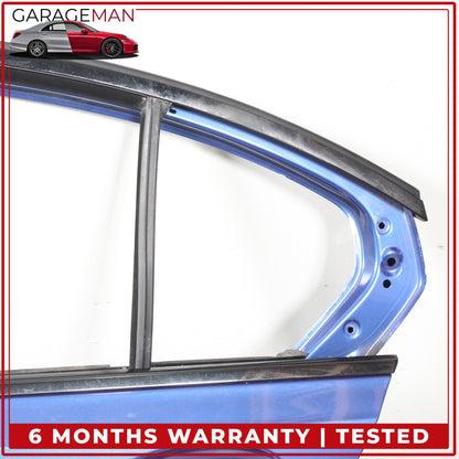 2019-2025 BMW M340i G20 Rear Left Driver Side Door Shell Blue 7482277 OEM