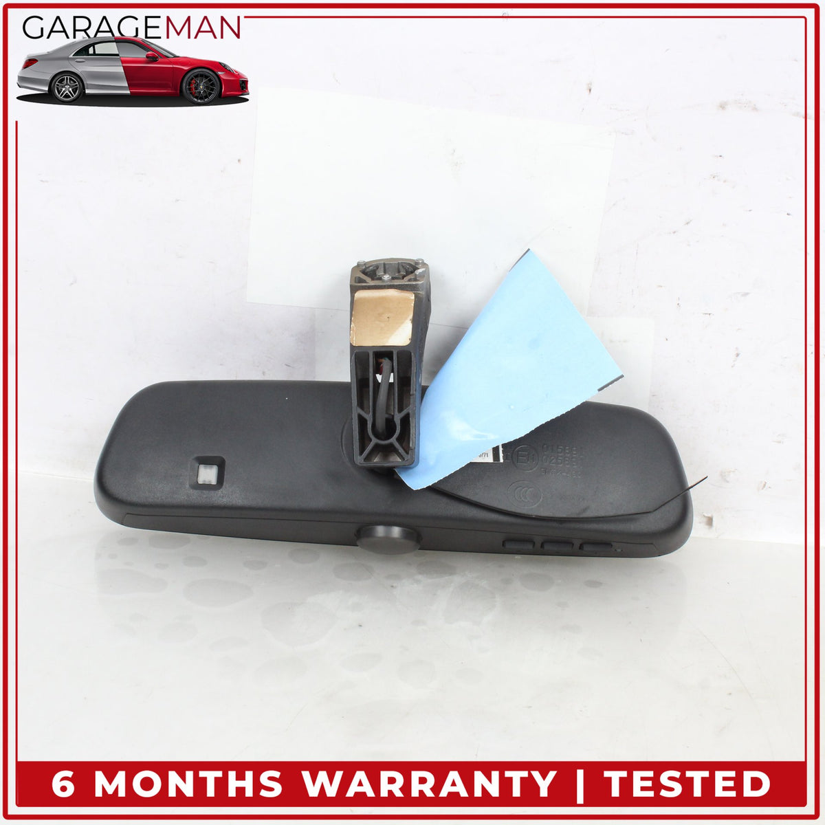 2012-2018 BMW 650i F13 Top Upper Rear View Mirror 9225980 OEM
