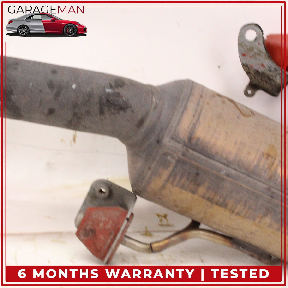 2003-2006 Porsche Cayenne 955 Rear Left Side Engine Exhaust Downpipe OEM