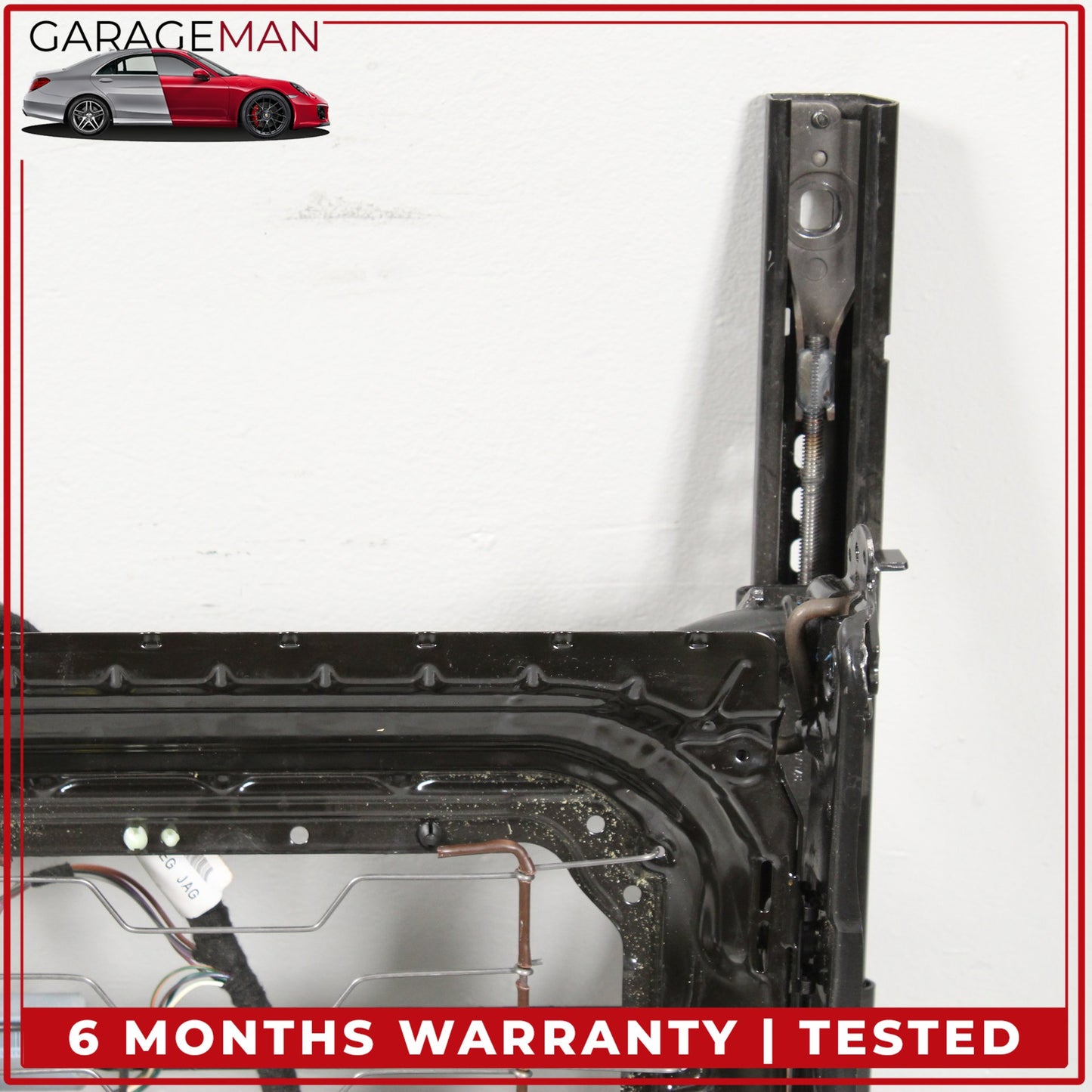 2014-2019 Jaguar F-Type X152 Front Left Side Seat Track Frame Rail w/ Motors OEM